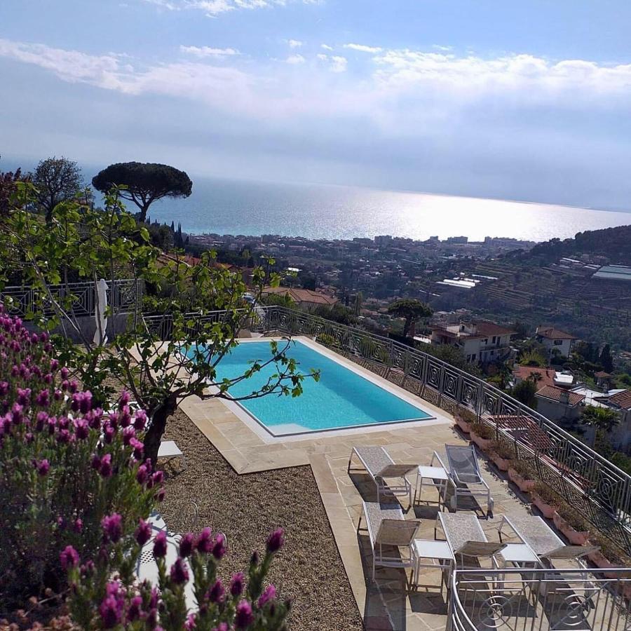 بورديغيرا Villa Gaia - Luxury Villa, Pool & Wellness Rooms المظهر الخارجي الصورة